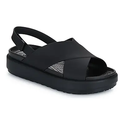 Crocs BROOKLYN LUXE X-STRAP women's Sandals in Black