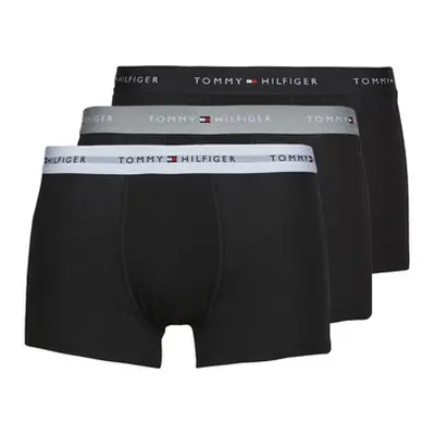 Tommy Hilfiger 3P WB TRUNK X3 men's Boxer shorts in Black