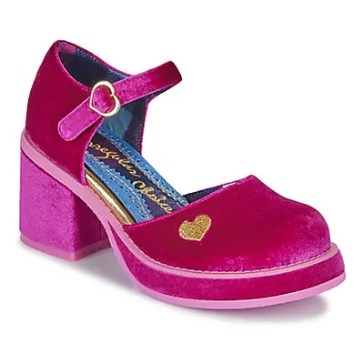 Irregular Choice NIGHT FEVER women's Court Shoes in Pink