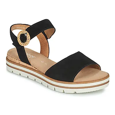 Gabor 8277247 women's Sandals in Black