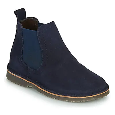 Citrouille et Compagnie HOVETTE girls's Children's Mid Boots in Blue