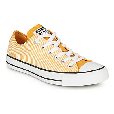 Converse CHUCK TAYLOR ALL STAR TWISTED PREP - OX women's Shoes (Trainers) in Yellow