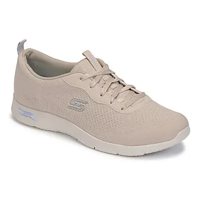 Skechers ARCH FIT REFINE women's Shoes (Trainers) in Beige