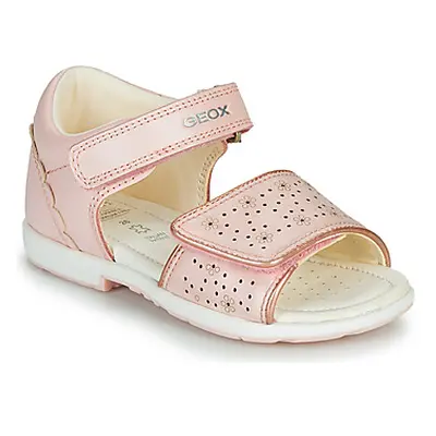 Geox B VERRED girls's Children's Sandals in Pink