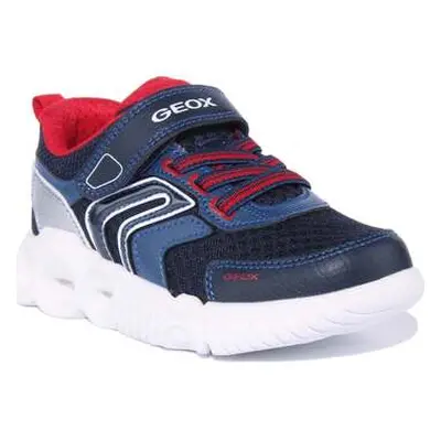 Geox J Wroom boys's Trainers in Blue