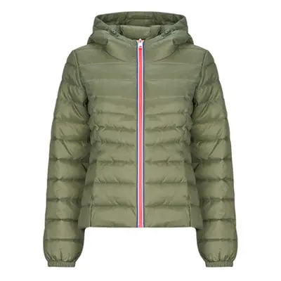 Only ONLTAHOE CONTRAST HOOD JACKET women's Jacket in Kaki