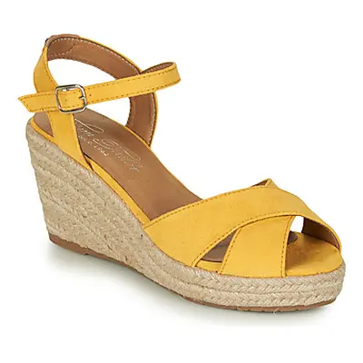 Tom Tailor 8090105 women's Sandals in Yellow