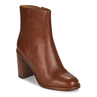 Maison Minelli FOLLIA women's Low Ankle Boots in Brown