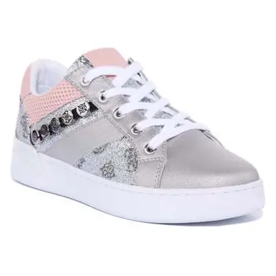 Guess Fl5Rxofam12 women's Trainers in Silver