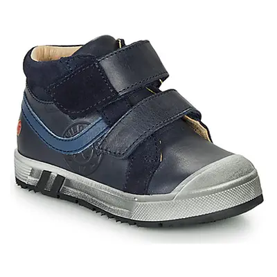 GBB OMALLO boys's Children's Shoes (High-top Trainers) in Blue