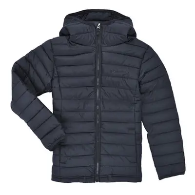 Columbia Powder Lite II Hooded Jacket boys's Children's Jacket in Black