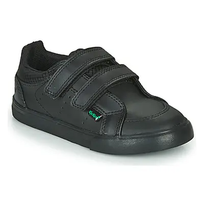 Kickers TOVNI TWIN VEL boys's Children's Shoes (Trainers) in Black