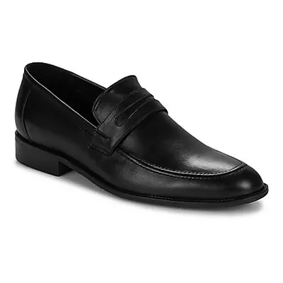 So Size PALMIRE men's Loafers / Casual Shoes in Black