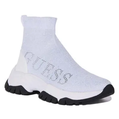 Guess Nollen Sock Trainer women's Trainers in White