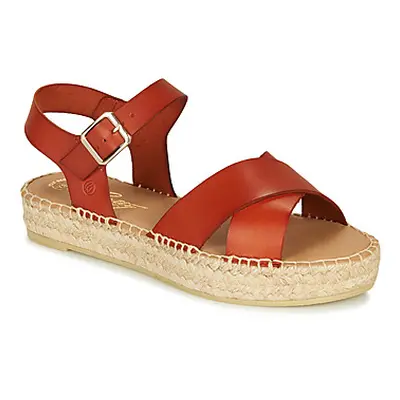 Betty London MIZOU women's Espadrilles / Casual Shoes in Brown