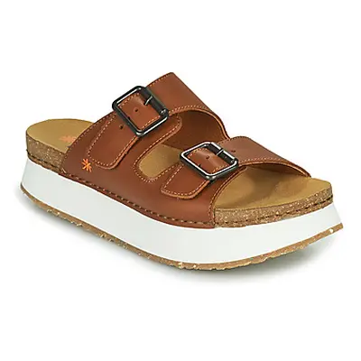 Art MYKONOS women's Mules / Casual Shoes in Brown