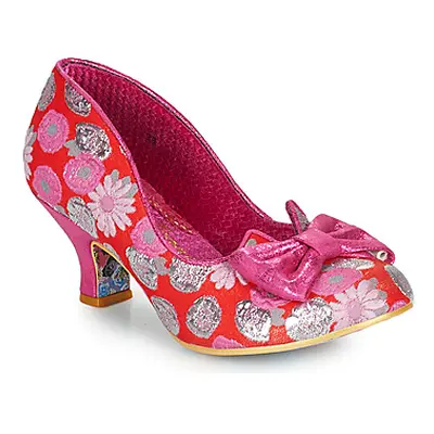 Irregular Choice Dazzle Razzle women's Court Shoes in Red