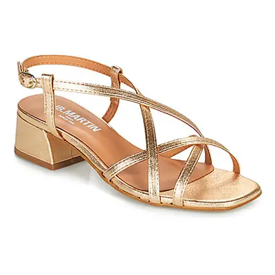 JB Martin VAILLANTE women's Sandals in Gold