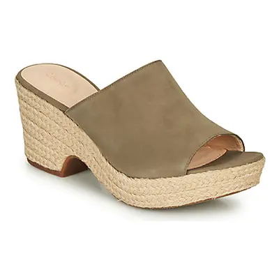 Clarks Maritsa Mule women's Espadrilles / Casual Shoes in Grey