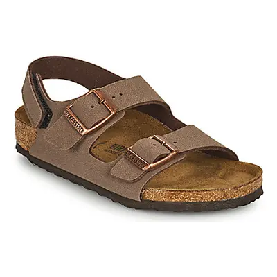 Birkenstock MILANO HL boys's Children's Sandals in Brown