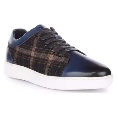 Justinreess England Kayden men's Trainers in Blue