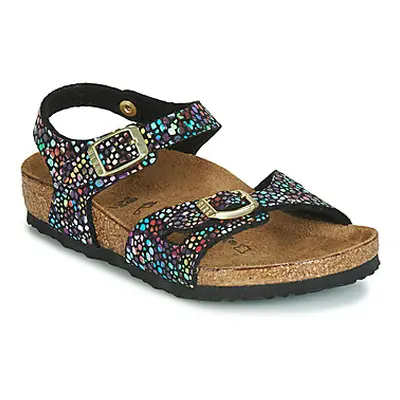 BIRKENSTOCK RIO girls's Children's Sandals in Black