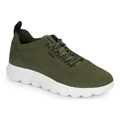 Geox U SPHERICA A men's Shoes (Trainers) in Kaki