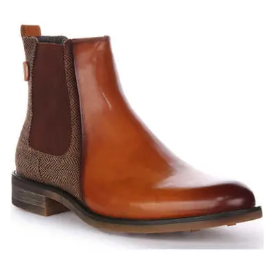 Justinreess England Terry Brown For Men men's Boots in Brown