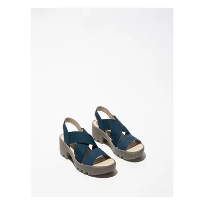 Fly London TAJI women's Sandals in Blue