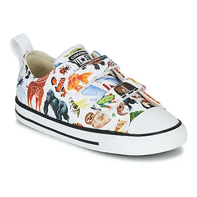 Converse CHUCK TAYLOR ALL STAR 2V - OX girls's Children's Shoes (Trainers) in Multicolour