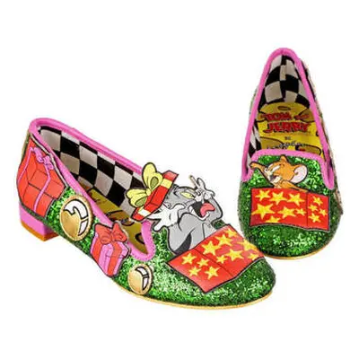 Irregular Choice Peek A Boo women's Slip-ons (Shoes) in Green