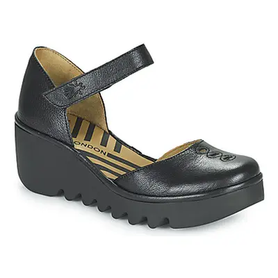 Fly London BISO women's Court Shoes in Black