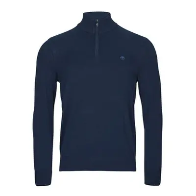 Timberland Cotton YD 1/4 Zip Sweater men's Sweater in Marine