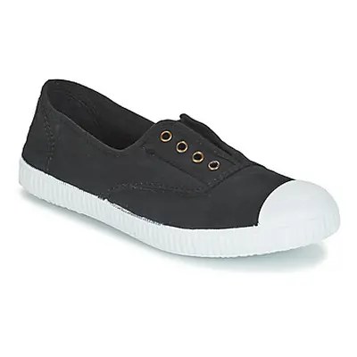 Victoria INGLESA ELASTICO TINTADA women's Shoes (Trainers) in Black