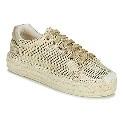 Replay NASH women's Espadrilles / Casual Shoes in Gold