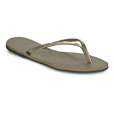 Havaianas YOU MAX women's Flip flops / Sandals (Shoes) in Green