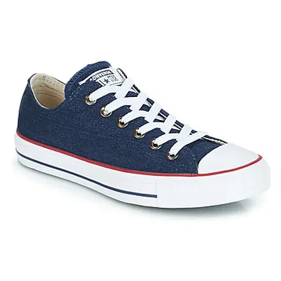 Converse ALL STAR DENIM OX women's Shoes (Trainers) in multicolour