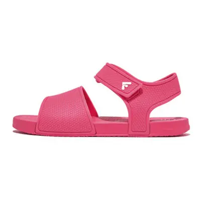 FitFlop IQUSHION KIDS JUNIOR ERGONOMIC BACK- STRAP SANDA LS girls's Children's Sandals in Pink