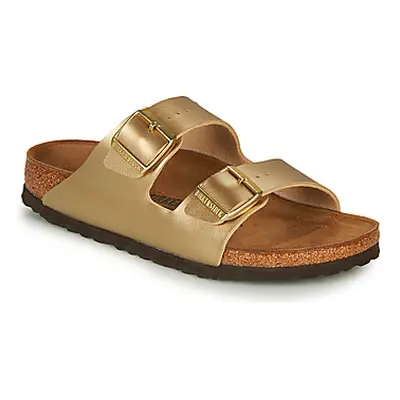 Birkenstock ARIZONA women's Mules / Casual Shoes in Gold