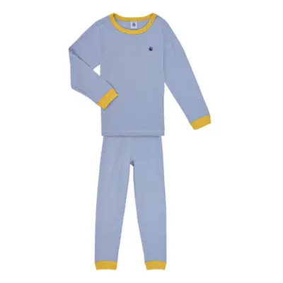 Petit Bateau TADEWO boys's Sleepsuits in Blue