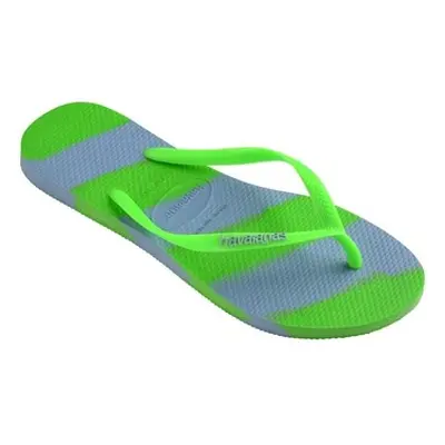 Havaianas SLIM COLOR FUN men's Flip flops / Sandals (Shoes) in Green