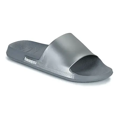 Havaianas SLIDE CLASSIC METALLIC women's Flip flops / Sandals (Shoes) in Grey