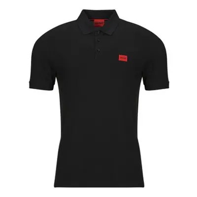 HUGO Dereso232 men's Polo shirt in Black