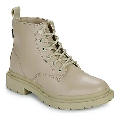 Levis TROOPER CHUKKA women's Mid Boots in Beige