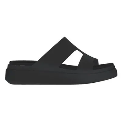 Crocs GETAWAY PLATFORM H STRAP women's Mules / Casual Shoes in Black