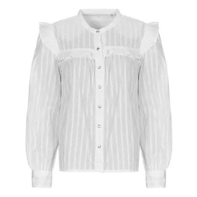 Levis GIANNA LS BLOUSE women's Blouse in White