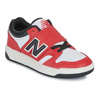 New Balance 480 boys's Children's Shoes (Trainers) in Red