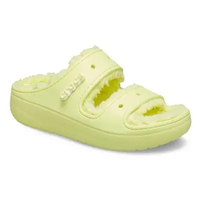 Crocs CLASSIC COZZY SANDAL men's Clogs (Shoes) in Yellow