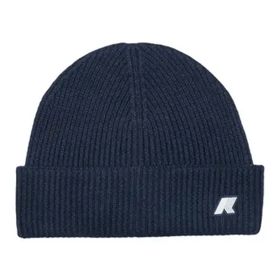 K-Way BRICE CARDIGAN STITCH WOOL women's Beanie in Blue