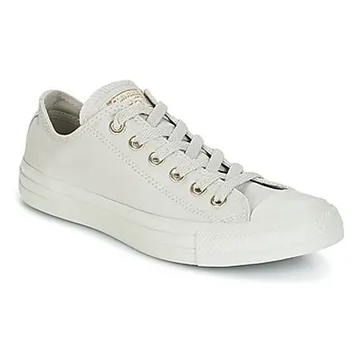 Converse Chuck Taylor All Star Ox Mono Glam Canvas Color women's Shoes (Trainers) in Grey